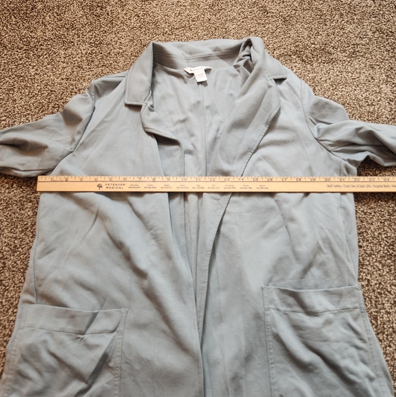 Athleta Eastbound Ponte Knit Blazer Size 16 - Picture 5 of 7